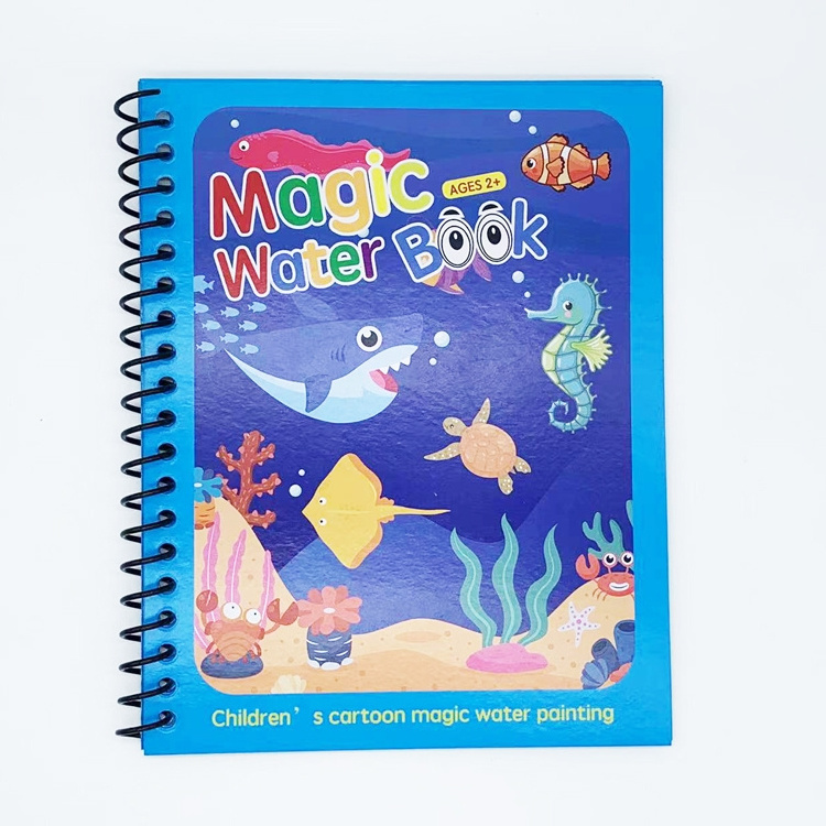 Colourful Writing  Magic Water Drawing Book Doodle Book with Magic Pen