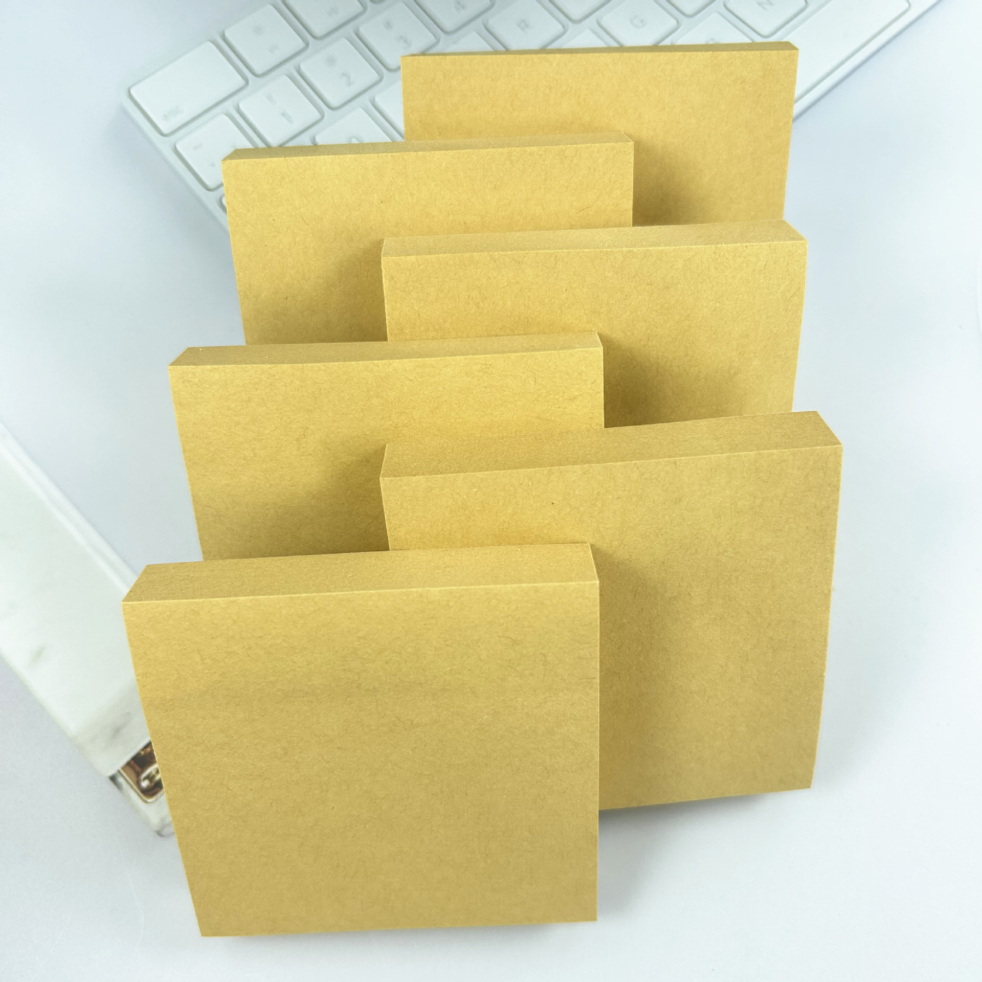 Manufacturer Kraft Paper Memo Pads Stationery 8*8 cm Custom Printed Sticky Notes