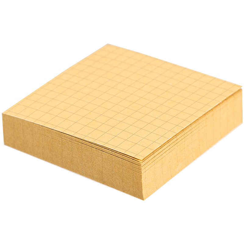 Manufacturer Kraft Paper Memo Pads Stationery 8*8 cm Custom Printed Sticky Notes