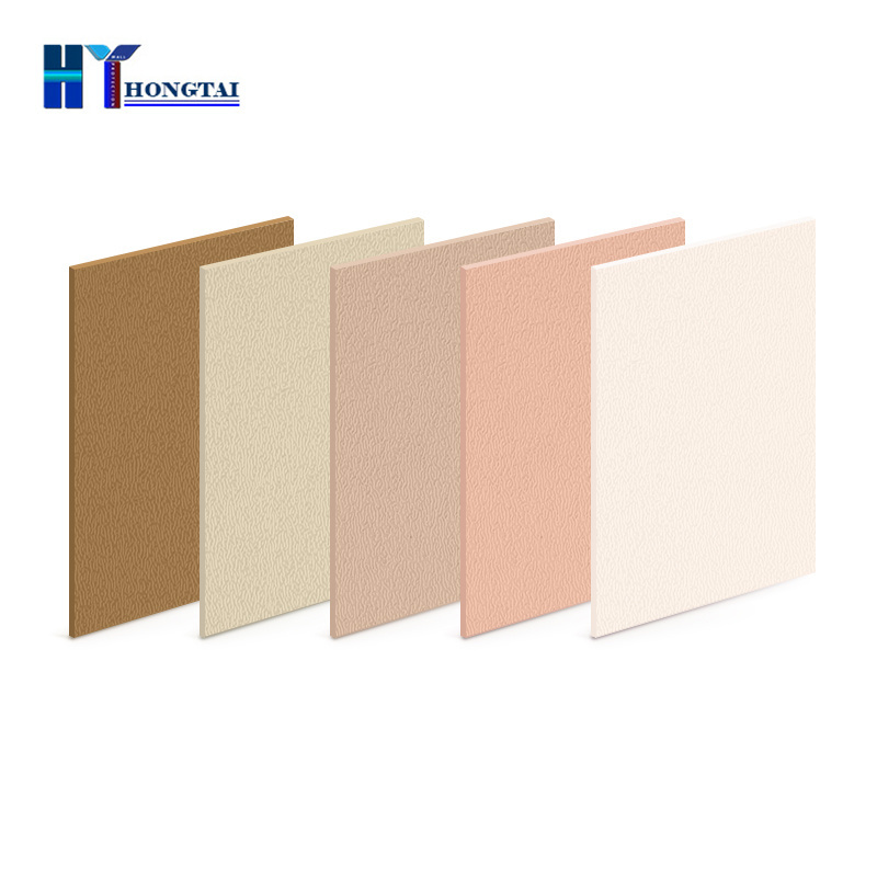 OEM vinyl environmental friendly wall covering sheet Plastic wall panel for hospital