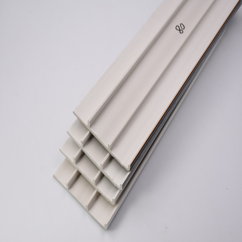 Deck Skirting Board Accessory of PVC Flooring 12cm Width Protecting Wall base