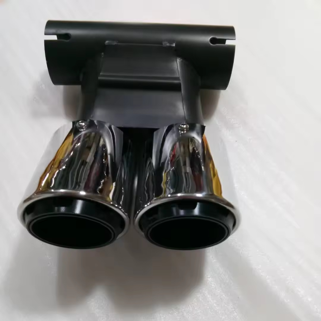 Factory direct sales high-quality Black plated 304Stainless Steel Exhaust tip for Porsche