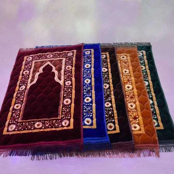 Muslim Quilting Thick Prayer Rugs Carpets Turkish Memory Foam Padded Folding Prayer Mats