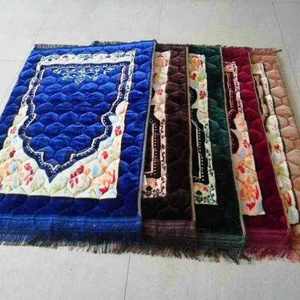 Muslim Quilting Thick Prayer Rugs Carpets Turkish Memory Foam Padded Folding Prayer Mats