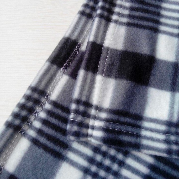 High Quality Plaid Anti-Pilling Polar Fleece Blanket