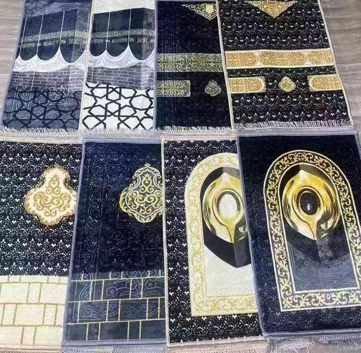 Muslim Quilting Thick Prayer Rugs Carpets Turkish Memory Foam Padded Folding Prayer Mats