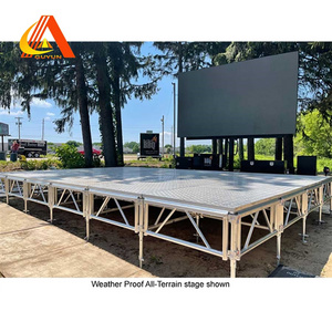 Manufacturer Customized Portable Stage Adjustable Legs Platform For Events Stage