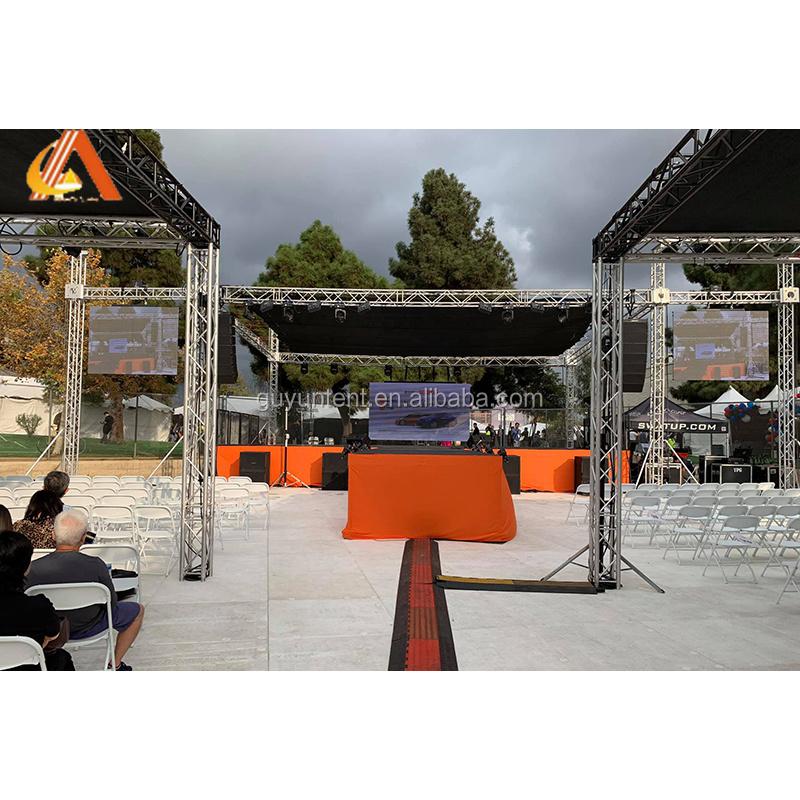 Exhibition Concert Events Wedding Lighting Show Speaker Equipment Aluminum Portable Stage Truss