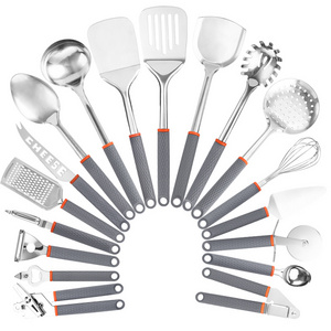 19 Pcs Kitchenware Stainless Steel Kitchen Gadgets Kitchen Utensils Accessories Cooking Tools Set