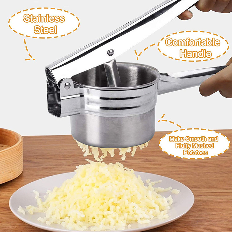 Stainless Steel 3 in 1 Manual Vegetable Fruit Citrus Orange Lemon Squeezer Press Presser Juicer