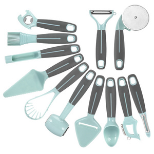 Small Plastic Kitchen Products utensilios de cocina de plstico nylon kitchen tool 12pcs Silicone Kitchen Cooking Utensil Set