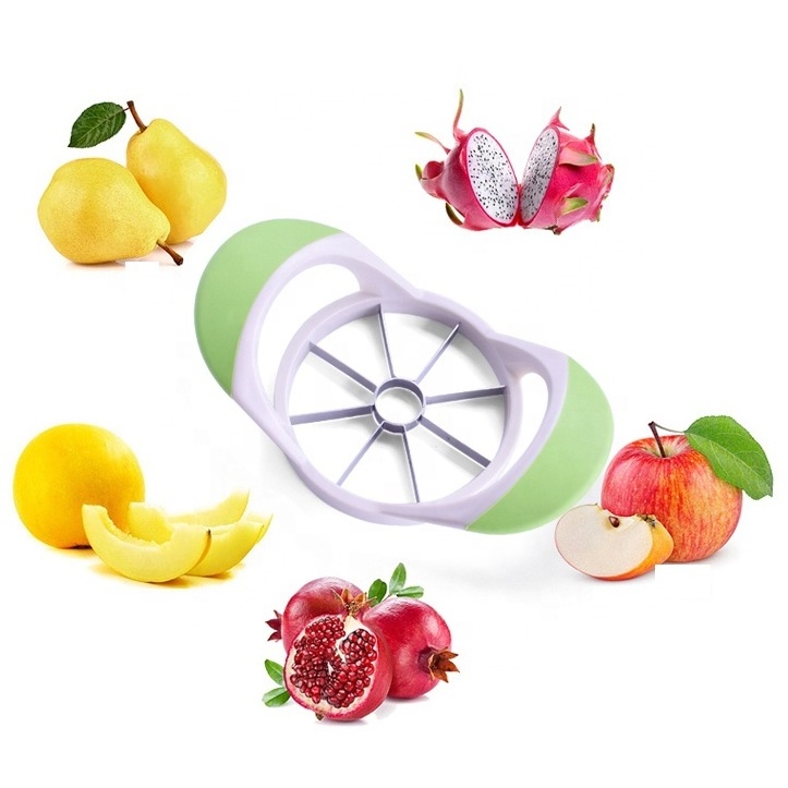 Hot Selling Kitchen Accessories Stainless Steel Blade Fruit Apple Cutter Corer Slicer