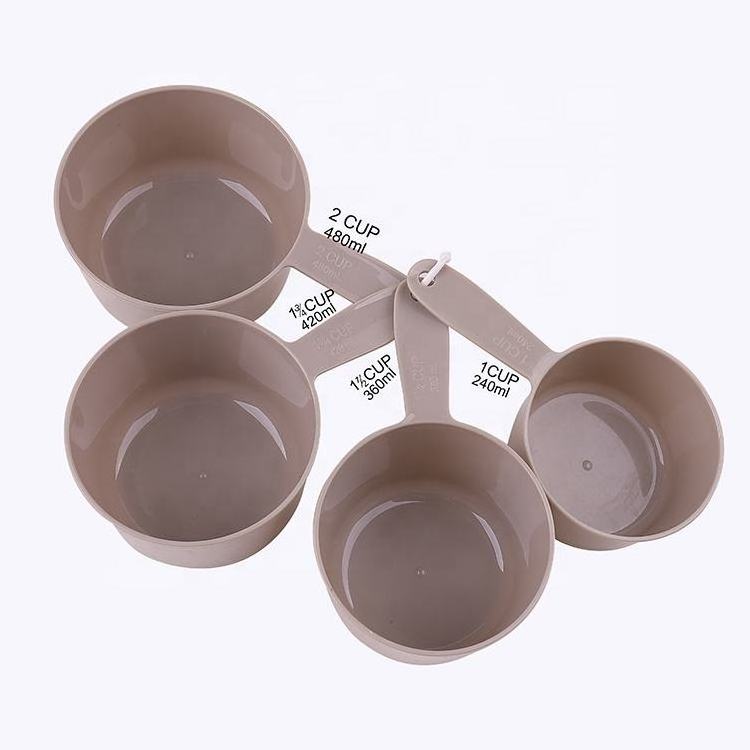 Wholesale Price Manufacture Plastic Measuring Cups and Spoons Set for Powder