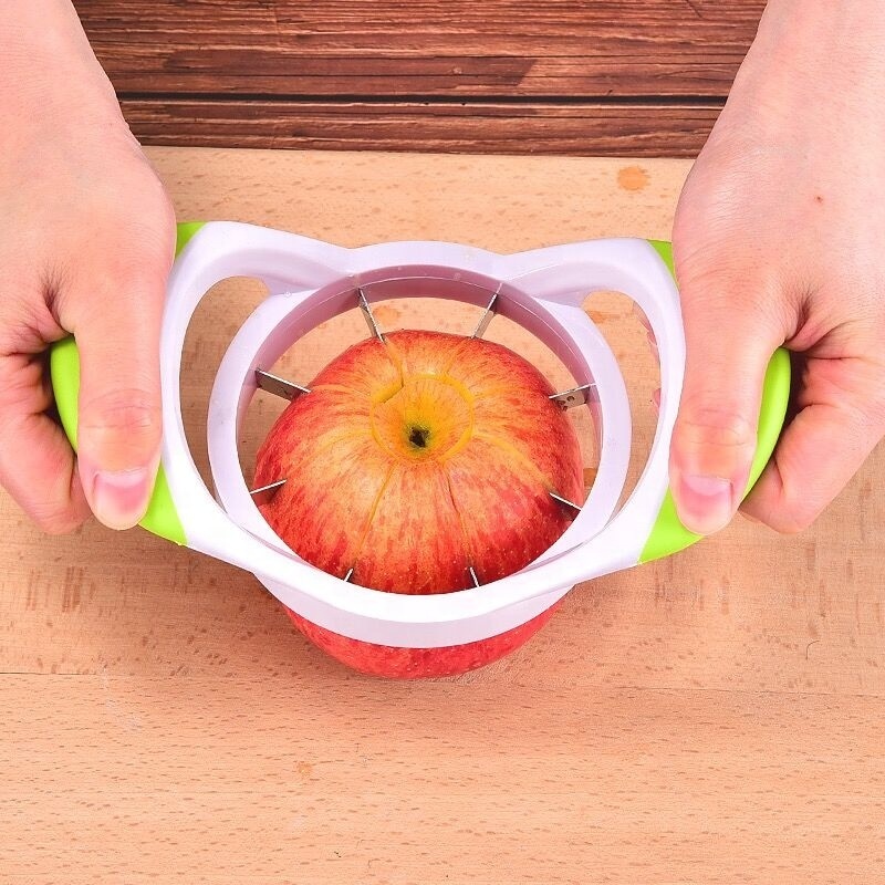 Hot Selling Kitchen Accessories Stainless Steel Blade Fruit Apple Cutter Corer Slicer