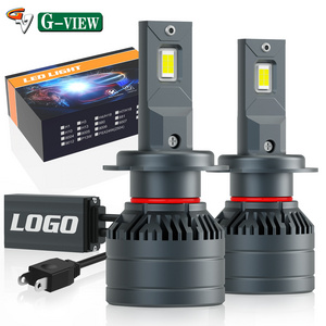 Gview G15 car accessories 6000k auto lighting systems 12V 105w 20000lm H18 H7 car led headlights Bulbs H11