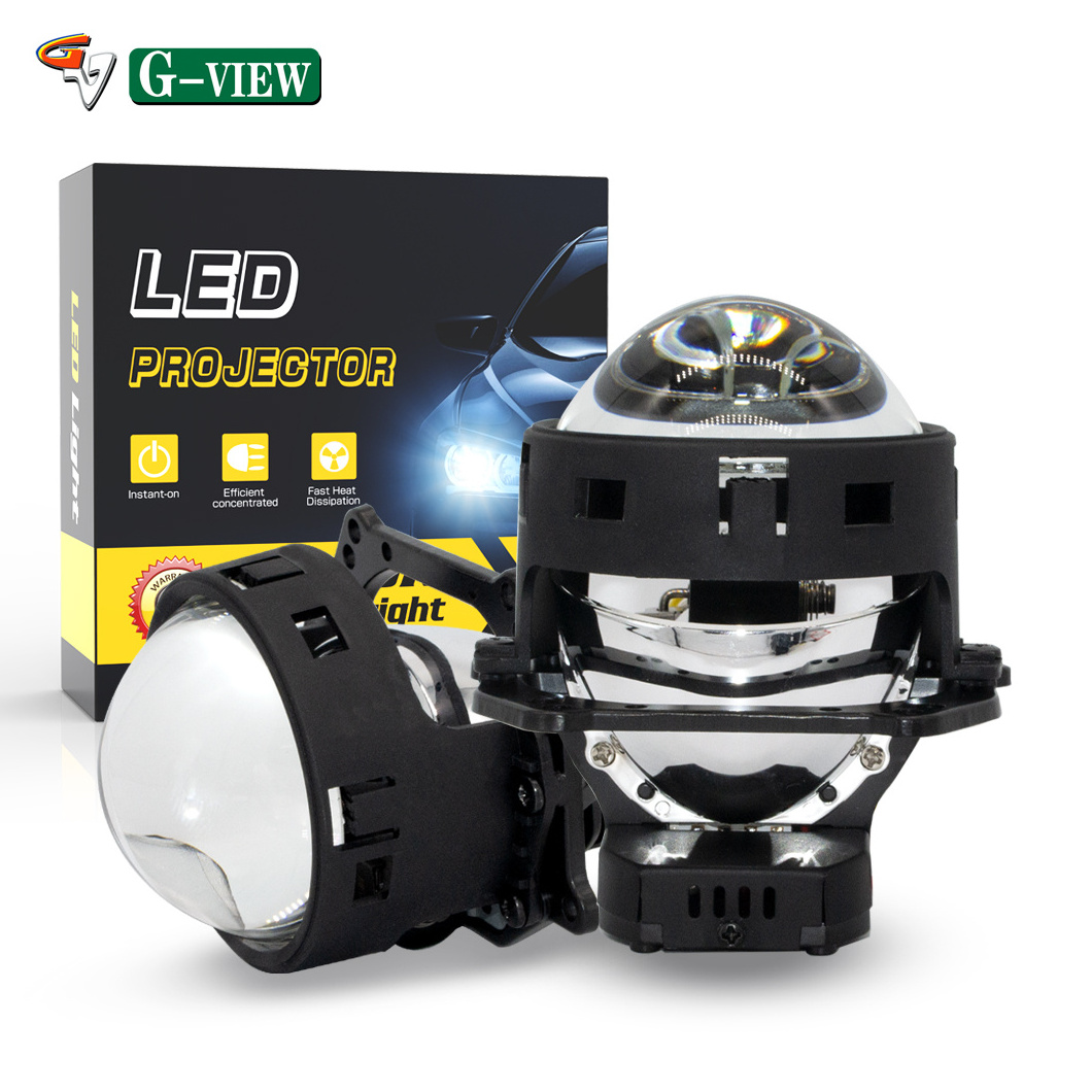 Gview G17 New 3 Inch Bi led projector lens headlight 110W hi low beam bi led projector lens 3.0