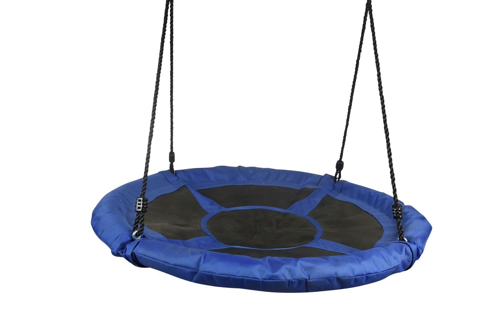 Outdoor Kids Nest Swing Foldable Hanging Round Children Net Web Swing