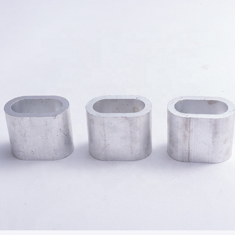 16mm aluminum press ferrule for playground rope net