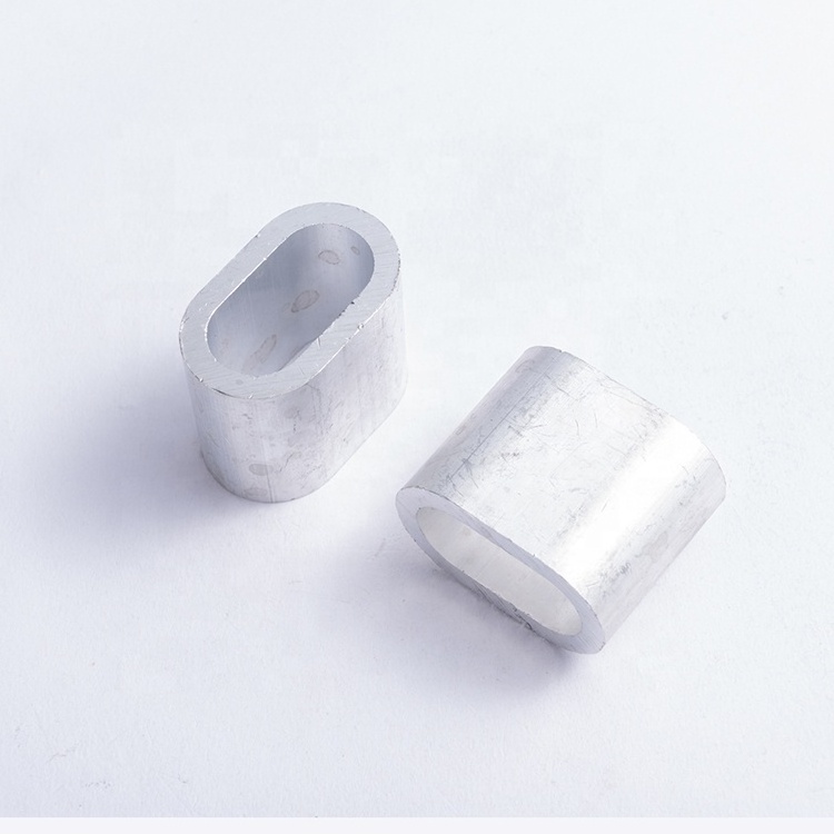 16mm aluminum press ferrule for playground rope net