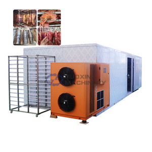 Smoked fish and drying machine bonito flakes chicken pellets dried salted fish dryer meat dehydration machine manufacturer