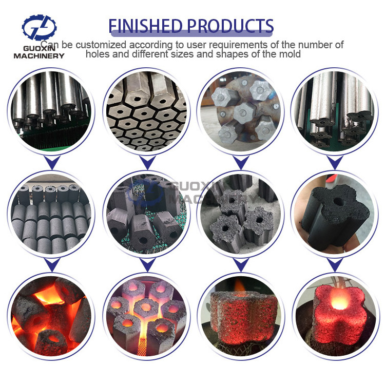 Multifunction Hydraulic Charcoal Briquettes Pressing Machine Briquette Making Press Machine