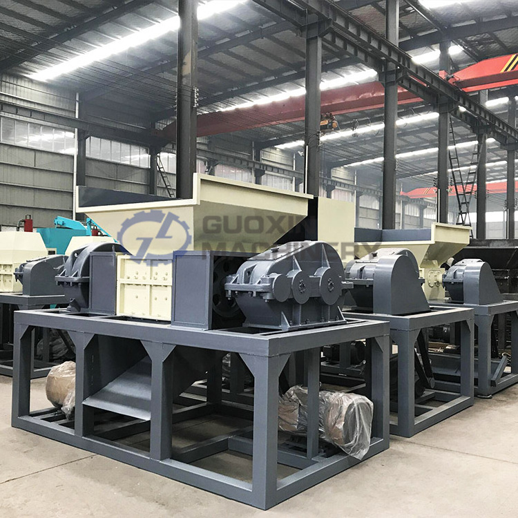 Can crushers for recycling construction waste shredder textile ldpe film material pu foam shredding machine filament shredder