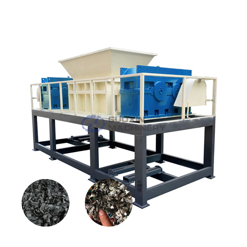 Mini shredder for aluminum can fabric leaves compost plastic bottle hard drive pto foam shredding machine glass to sand crusher