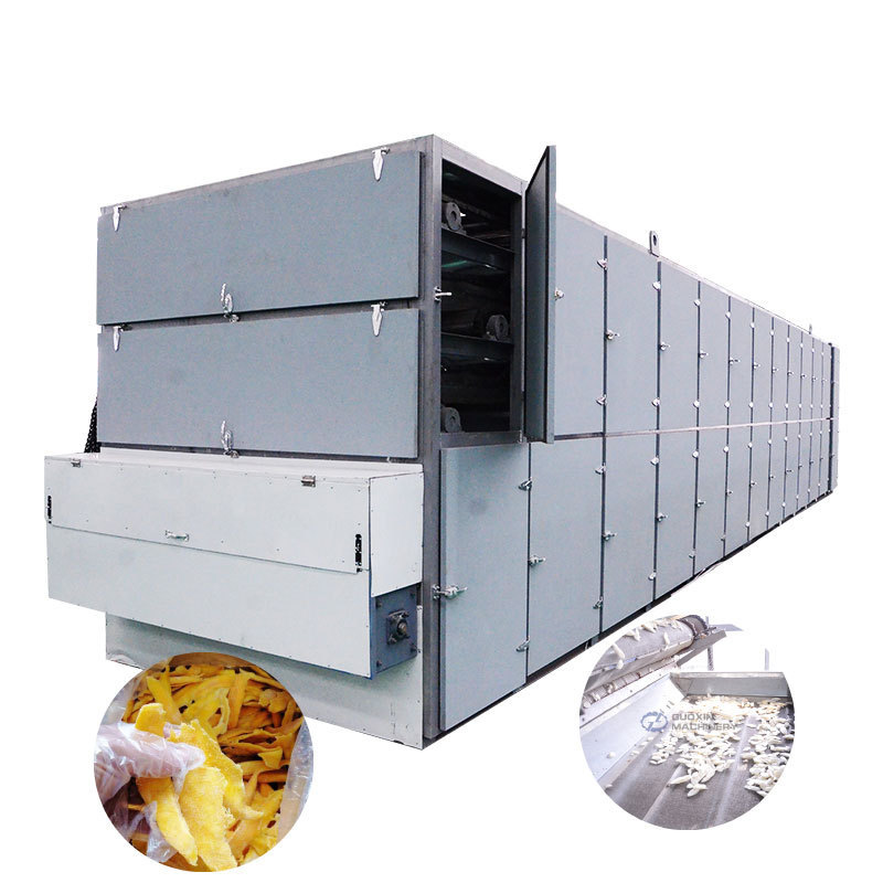 Biomass apple banana pineapple coconut mango dryer machine mango slicer drying machine dry mango processing plant