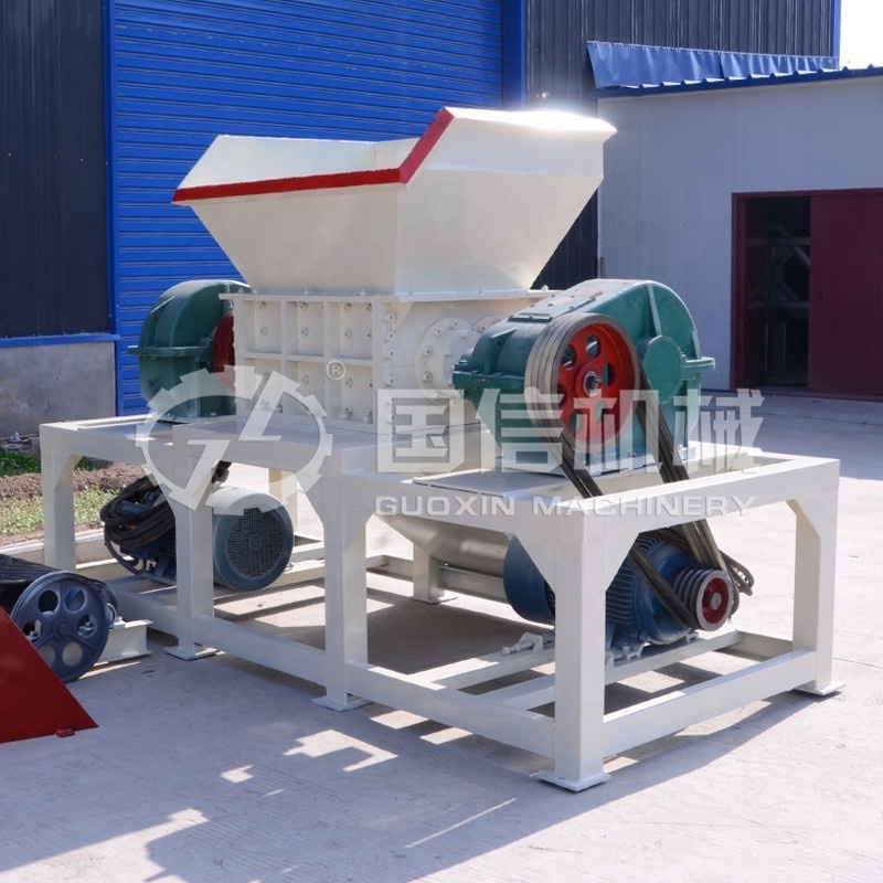 Can crushers for recycling construction waste shredder textile ldpe film material pu foam shredding machine filament shredder