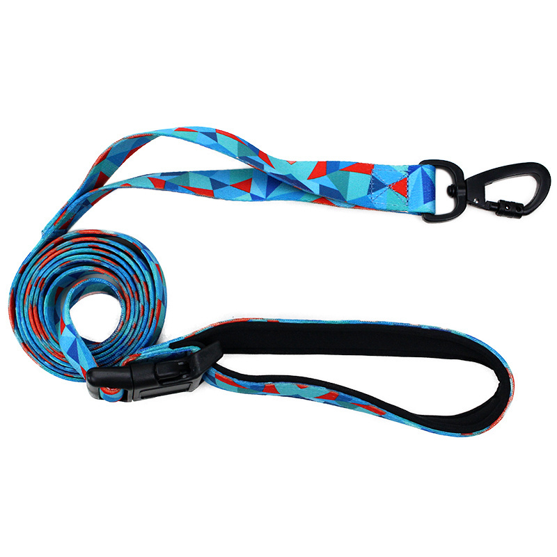 New Design Adjustable Padded Heated Mexican Innovative Dual Double Handle Dog Leash For Training