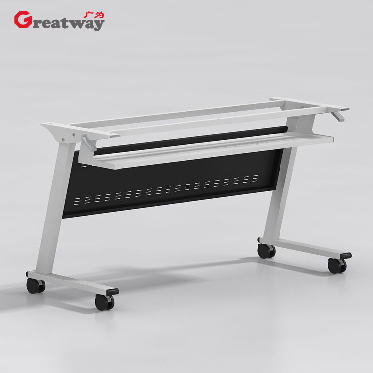 Modern Design Cheap Price  with wheels folding laptop desk office folding computer desk