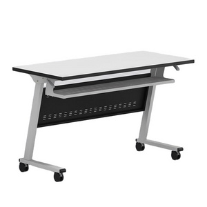 Modern Design Cheap Price  with wheels folding laptop desk office folding computer desk