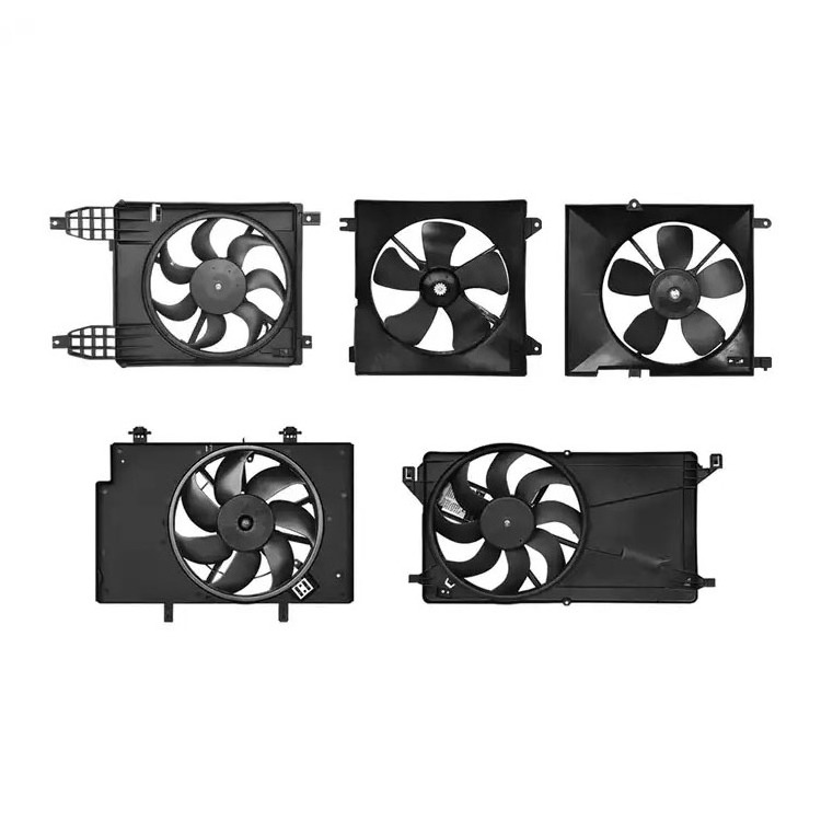 guangzhou One Stop Service Auto Parts Radiator Cooling System Cooling Fan For Lada Ford Vw Audi Toyota Hyundai