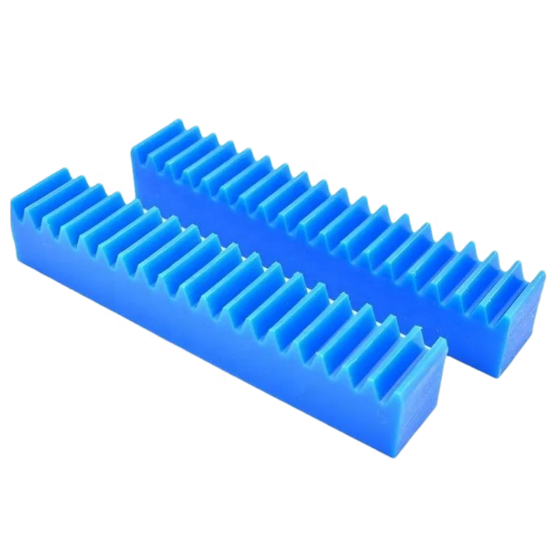 Manufacturers standard precision Cnc Plastic Nylon steering Curved Round Flexible Straight Helical Gear Rack