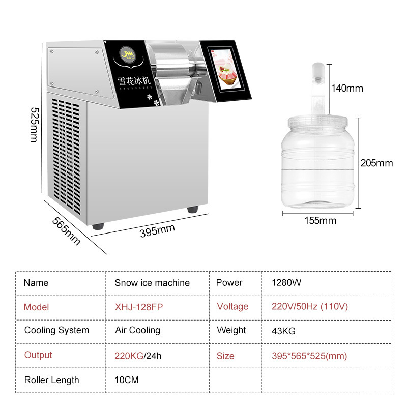 Commercial Snow Ice Shaving Machine Snow Ice Bingsu Making Machine For Sale bingsu machine Commercial Ice Crushers