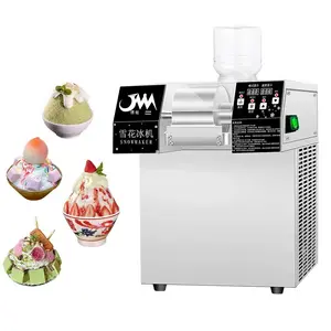 Hawaiian Hawaii Automation Electric Philippines Snow Taiwan Shave Ice Crushers Ice Shaver Bingsu Machine Commercial Outdoor