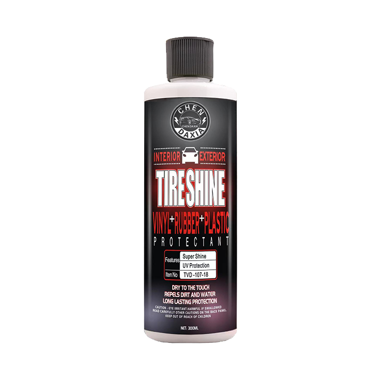 Car care tire polishing tire dressing customized durable high gloss tire gel