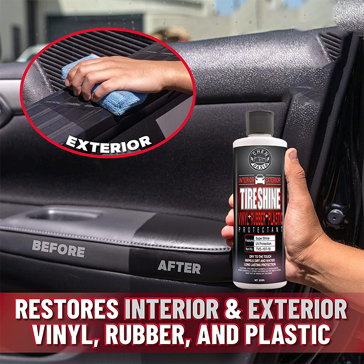 Car Care Tire Polishing Cleaner Tire Dressing Custom Durable Car High Gloss Tire gel