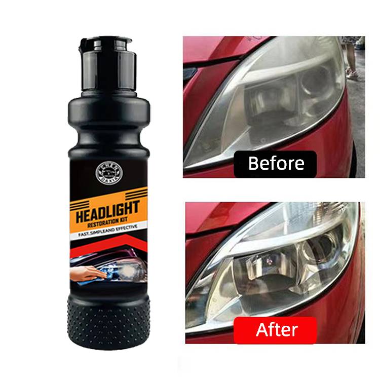 2024 Newest DIy Headlight Restore Kit Car Lamp Cleaning Lotion Motorcycle Headlamp Polish Tools