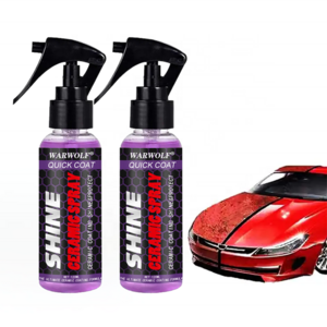 120ml 3-in-1 Ceramic Car Coating Spray, Super Hydrophobic High Gloss Nano Ceramic Coating for Cars