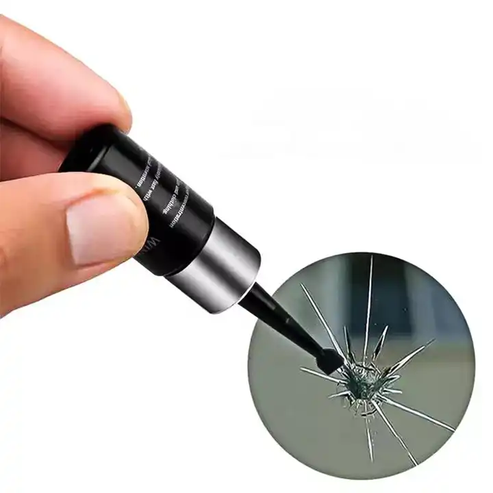 Automotive Glass Nano Repair Glue Fluid Car Windshield Repair Resin Cracked Glass Repair Kit Glass Corrector