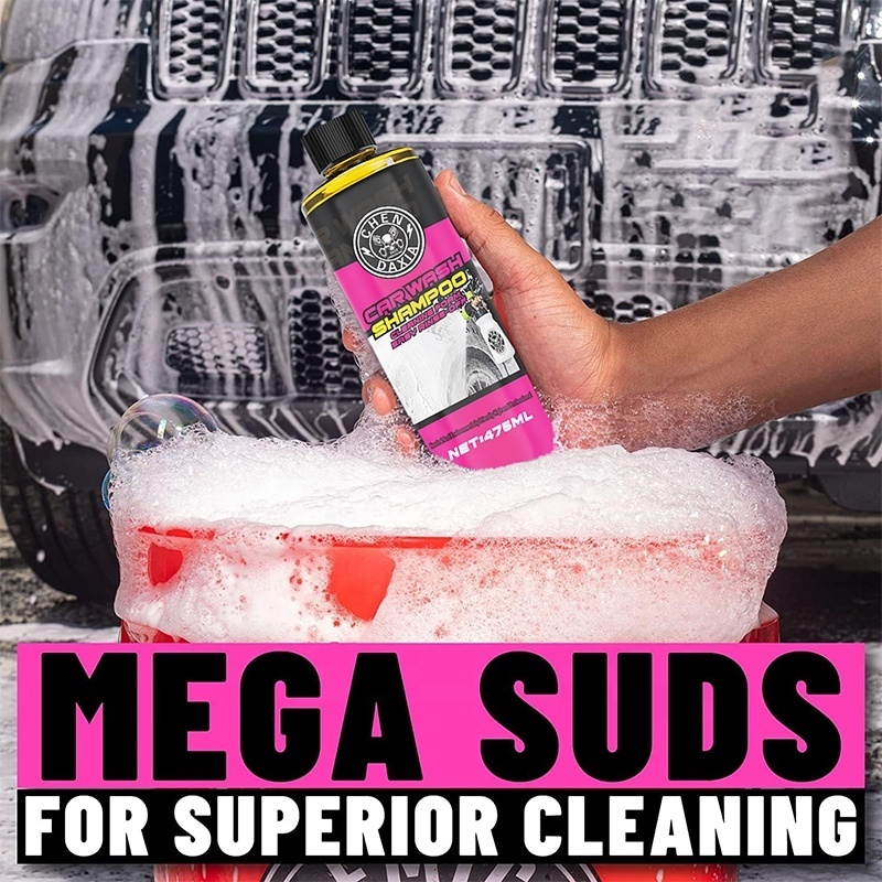 FREE SAMPLE car care detailing Cleaner & Wash Foam touchless shampoo snow foam car wash liquid shampoo