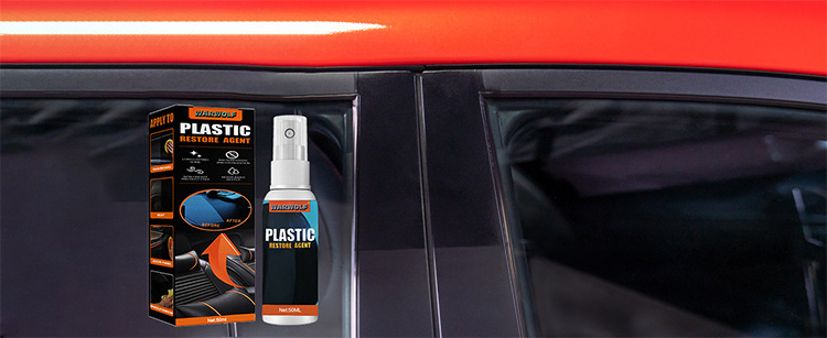 50ML Refurbishment Plastic restore Agent Car Care Plastic Restore Car Care Products  Liquid For Leather Plastic Coating Spray