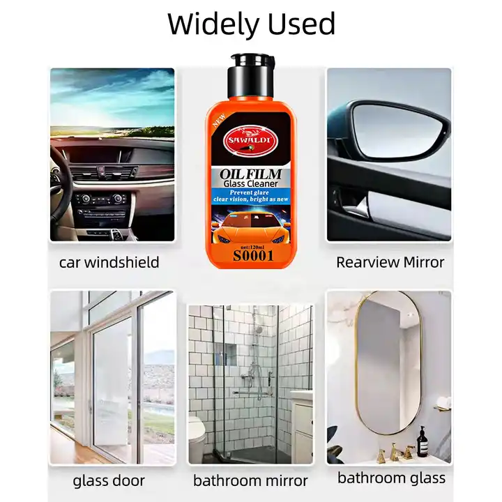 Auto Window Cleaner Windscreen Water Repellant Glass Oil Film Remover