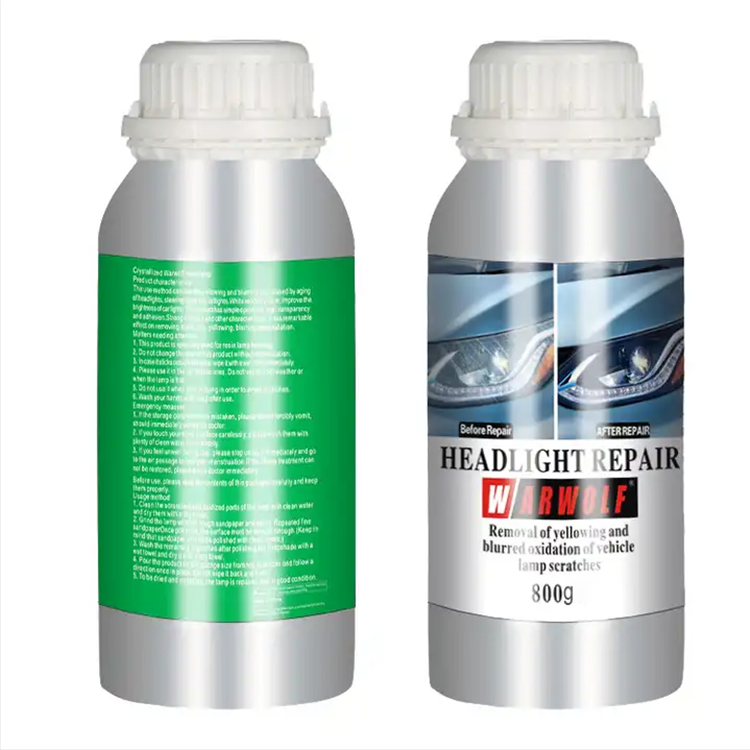 car headlight cleaner repair liquid fluid headlight polish coating headlights restoration kit polymer