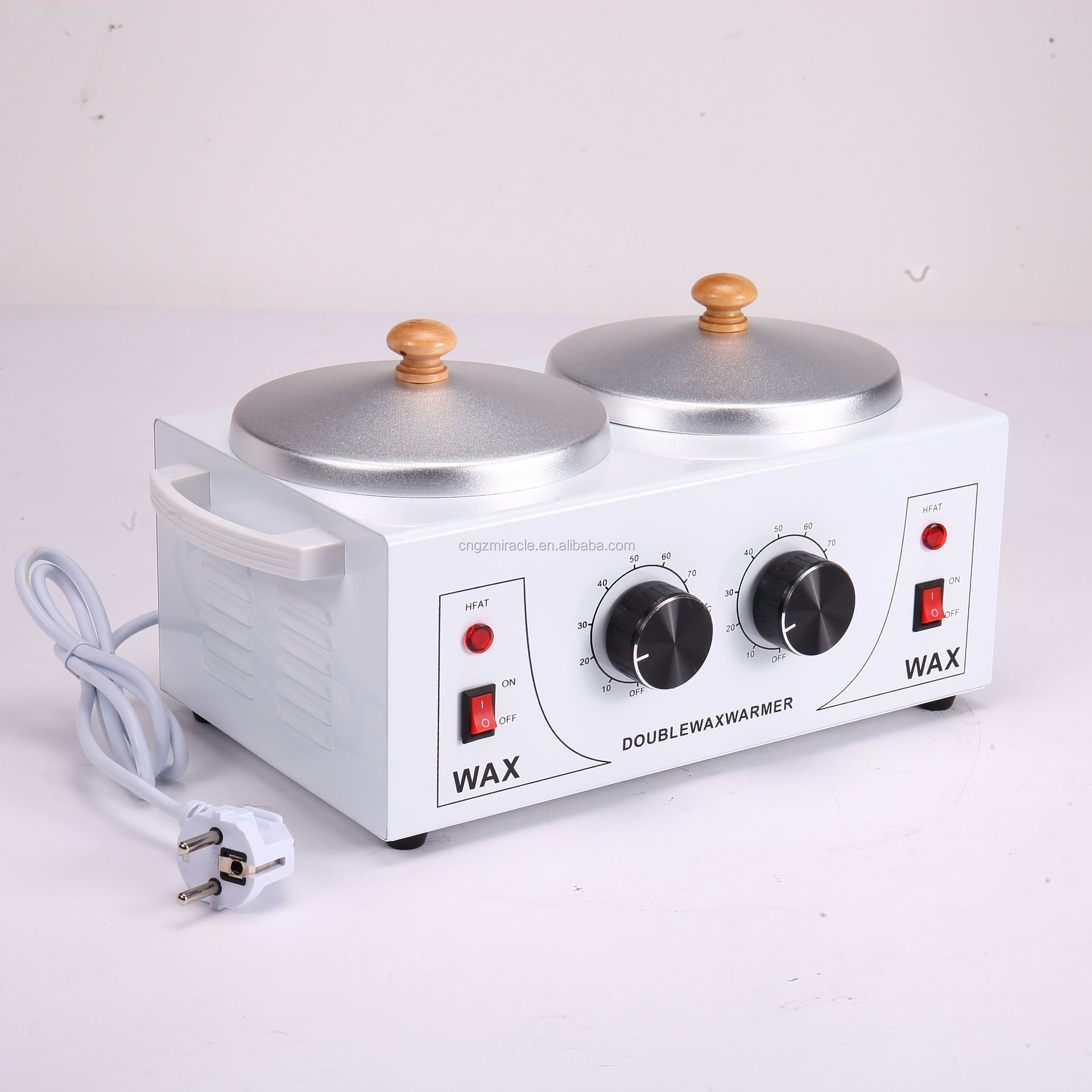 Beauty Salon Double Pot Waxing Melt Depileve Warmer Paraffin Wax Heater