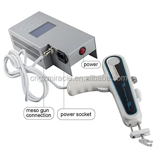 Pistol Mesotherapy Gun Injection Meso Gun With Big Capacity for Face Lifting Wrinkle Acne Removal