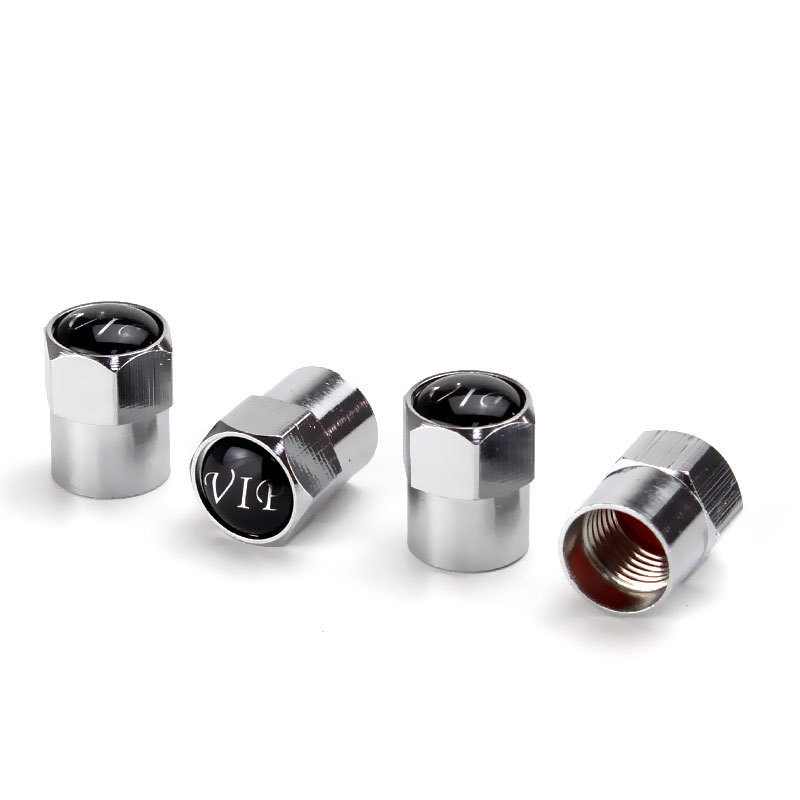 4 Pcs/set Aluminum Valve Caps Valves For Tyre Car Tire Valve Stem Caps