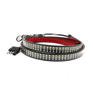 12v 60" 432 Led Flexible Led Strip Light Bar Drl Running Light Reverse Brake Stop Turn Signal Light For Pickup Suv Tail Lamp