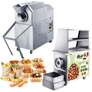 Commercial Corn Used Soybean Nut Oven Business Roaster Roasting Machine For Nut Hazelnut Roasting Sunflower Seeds Chestnuts Sale